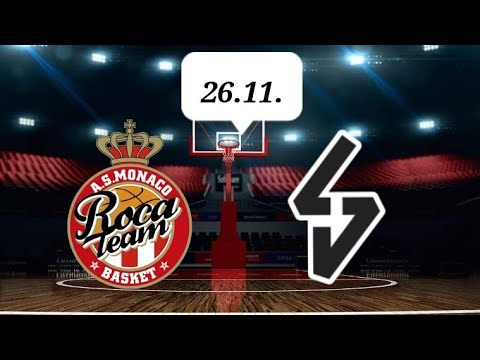 AS Monaco @ Lyon-Villeurbanne [EuroLeague 21/22] | 26.11. | NBA 2K22 - live