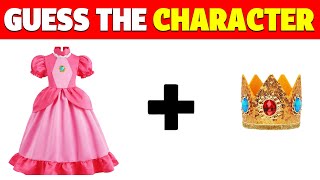 Guess the EMOJI! | Super Mario Bros Movie | Princess Peach, Luigi, Donkey Kong, Bowser