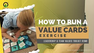 How to Run a Values Card Exercise | Leadership & Team Values Toolkit Demo