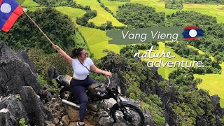 Vang Vieng | hiking, kayaking, and adventures ♡
