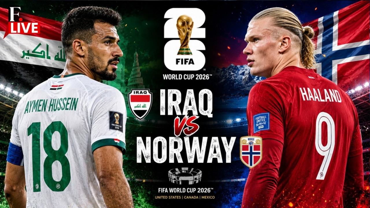 🔴FIFA World Cup 2026 LIVE | IRAQ vs NORWAY | FIFA World Cup 2026 | Aymen Hussein vs Haaland