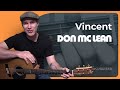 Vincent - Starry Starry Night | Easy Fingerstyle Guitar