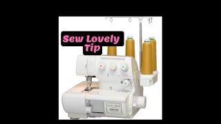 Sew Lovely TIP - How to Thread the Babylock Coverstitch Machine - BLCS-2 | So EASY!