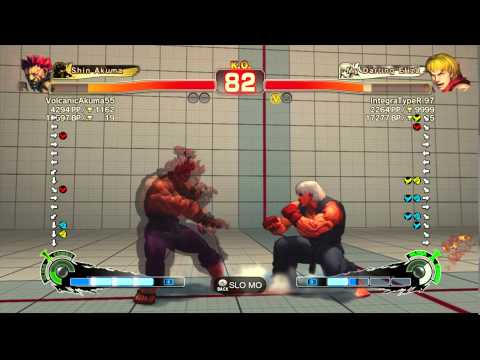 SSFIVAE~ Akuma (VolcanicAkuma55) vs.  Ken (IntegraTypeR 97) HD