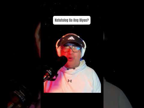 Natutulog Ba Ang Diyos