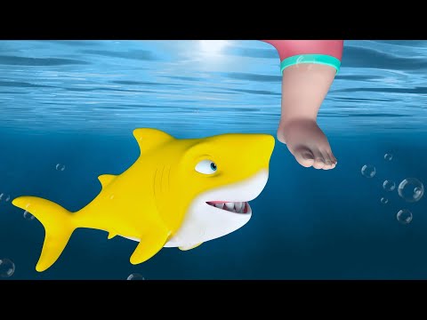 Baby Shark Doo Doo Doo Doo 🦈 Nursery Rhymes & Kids Songs | Shark Videos for Kids 🎵