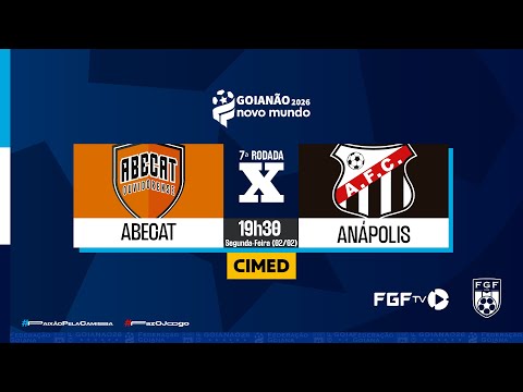 Abecat x Anápolis - Goianão Novo Mundo 2026 - 7ª rodada