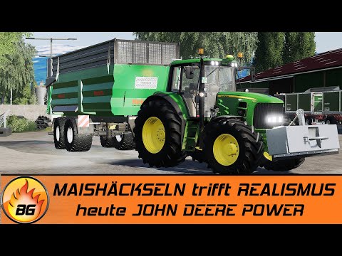 LS19 - MAISHÄCKSELN trifft REALISMUS #3 | Heute JOHN DEERE Power | FS19 [HD]
