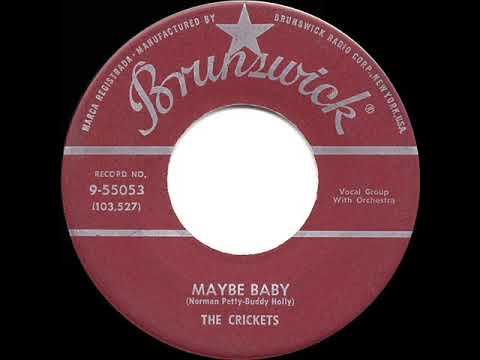 1958 HITS ARCHIVE: Maybe Baby - Buddy Holly & The Crickets
