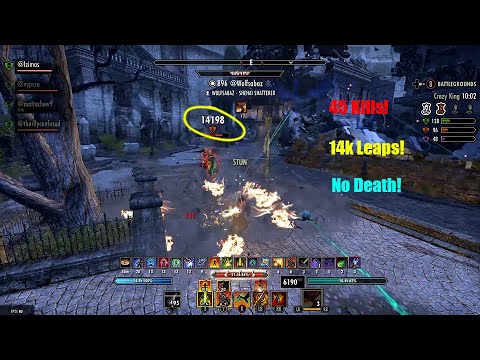 ESO STAMINA DRAGONKNIGHT PVP! Full Battlegrounds Gameplay! (FOA Patch)