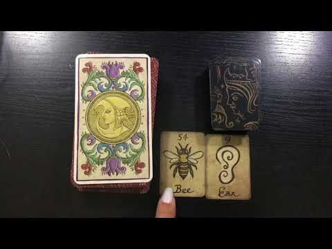 076. Trionfi De La Luna + Deviant Moon + Mildred Paynes Secret Pocket Oracle | #tarotcombos