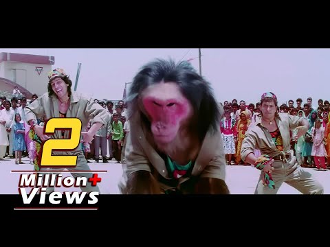 Bade Kaam Ka Bandar 4K Video Song | Govinda & Chunky Pandey 90s Hits | Kumar Sanu Song