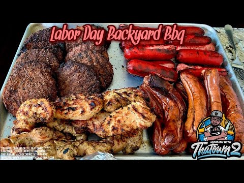 Labor Day Backyard BBQ | @CookingWithThatown2