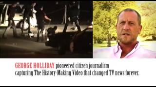 Rodney King beating: FIRST EVER VIRAL VIDEO by George Holliday.