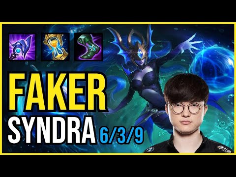 FAKER - SYNDRA vs. LUCIAN Mid | KR GRANDMASTER | PATCH 10.25