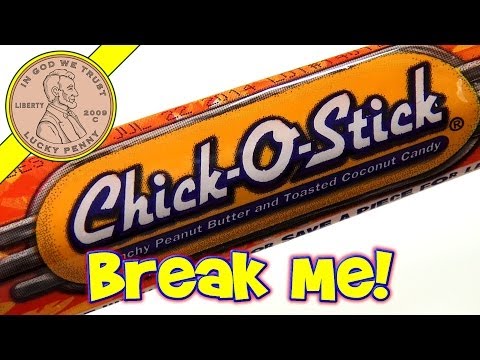 Chick-O-Stick Crunchy Peanut Butter and Toasted Coconut Candy