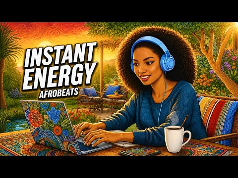 Need Energy Now? ⚡ Upbeat Afrobeats Lofi to Instantly Boost Your Mood [Work & Study Music]