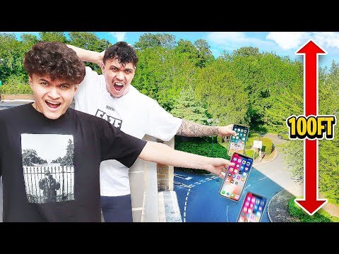 Last Person To Drop iPhone Wins $10,000 - Challenge