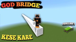 How God Bridge in Minecraft pe | God Bridge in BedWars