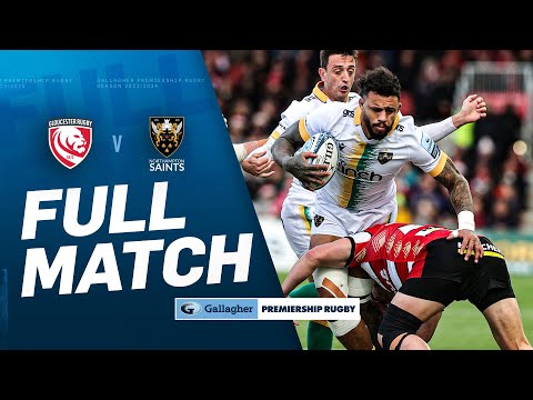 Gloucester v Northampton - FULL MATCH | Down to the Wire! | Gallagher Premiership 23/24