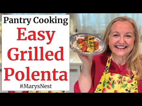 Polenta Recipe - How to Make Grilled Polenta with Tomato Sauce or Fresh Tomatoes