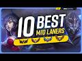 The 10 BEST Mid Laners to ESCAPE LOW ELO in Season 14 - League of Legends