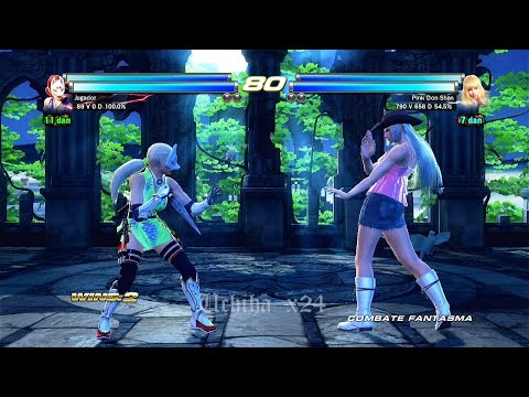 L7 221_4 Kunimitsu y Yoshimitsu vs Lili Ryona y Law Ryona - Tekken Tag 2 ( Anakin-x24 ) PS3 OffLine