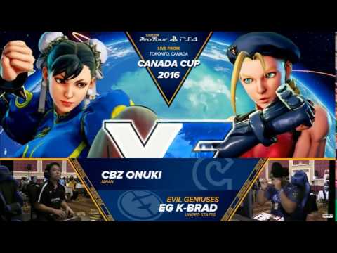 Canada Cup SFV - OR|Nuki (Chun-Li) Vs EG|K-Brad (Cammy) Top 12 Losers