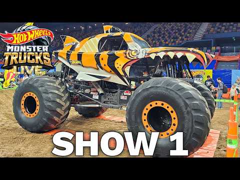 Hot Wheels Monster Trucks Live Brisbane Australia 2024 FULL SHOW 1