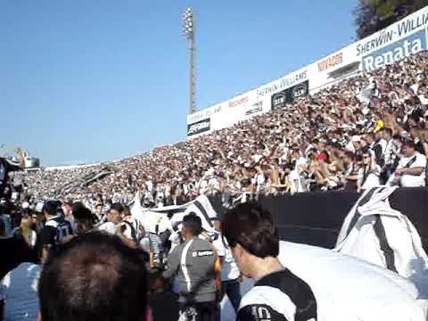 PONTE PRETA  FESTA DE ACESSO A PRIMEIRA DIVISÃO - COMEMORAÇÃO 1º GOL * 19/11/11