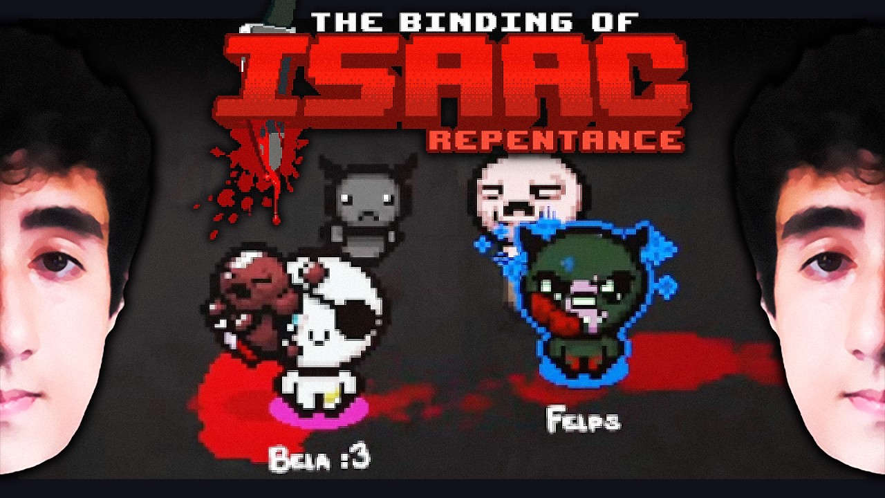Jogando o MULTIPLAYER 🔪 The Binding of Isaac: Repentance - #1