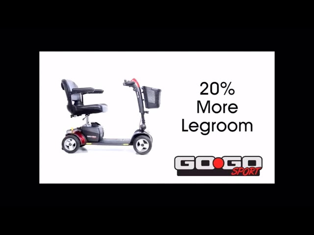 Pride Go Go Elite Sport Mobility Scooter Video