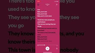 Beck- lost cause.    (Lyrics)