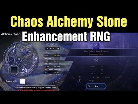 Black Desert Mobile Chaos Alchemy Stone Enhancement - Is It Worth It?!