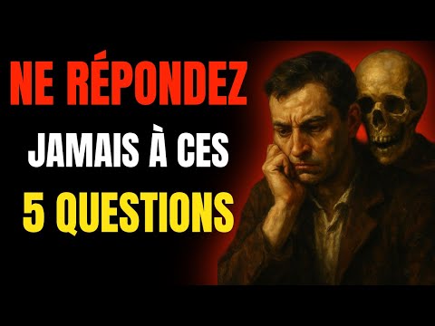 5 Questions Que Les Menteurs Posent Pour Vous Manipuler _La Sagesse Stoïque Pour Rester Inébranlable