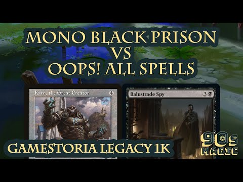 Balustrade Spy Combo vs Mono Black Curses [MTG Legacy]