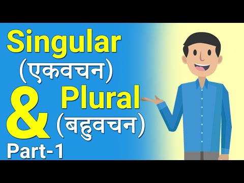 Singular & Plural Words | Part 1