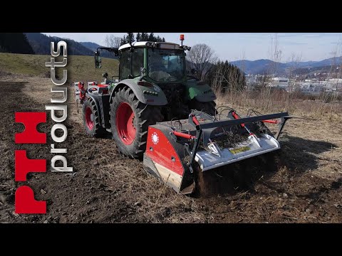 Broyeur de pierres et  forestier idéale pour une utilisation polyvalente pour les tracteurs de 100 ch et plus - ECOCRUSHER PTH PRODUCTS_6