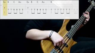 Sublime - Date Rape (Bass Cover) (Play Along Tabs In Video)