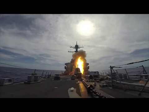 Military - US Navy Ships Demonstrate Their Defence Systems #military