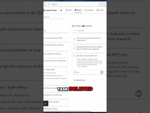 New Microsoft Planner Update: Find Your Missing Card!