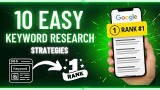 10 SEO Keyword Research Methods | Free + Paid | Semrush, Ahrefs, & Keyword Planner #keywordresearch