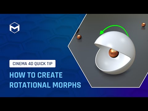 #C4DQuickTip 72: How to create rotational morphs in Cinema 4D