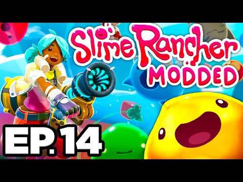 💎 DIAMOND SLIME, TAMING A TARR, GLASS DESERT UNLOCK, PARTY GORDO!!! - Slime Rancher Modded Ep.14