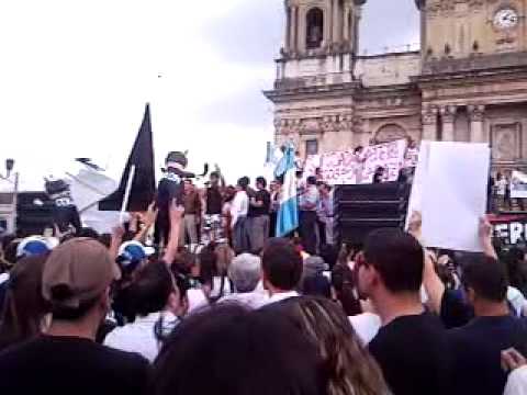 Manifestación Guatemala. Día 2. Exigimos Justicia