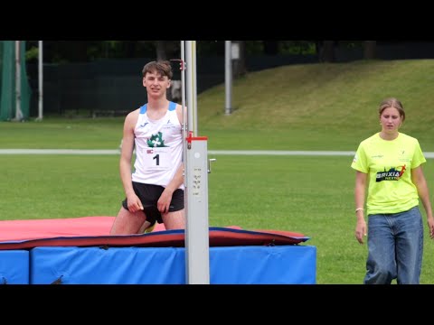Matteo Locatelli (ITA) High Jump Boys U18 200 cm 2nd Place Brixia Next Gen 2025