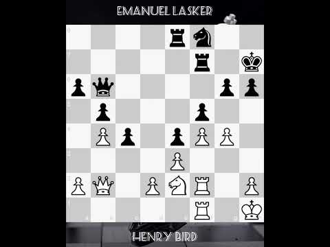 Henry Bird vs Emanuel Lasker | Liverpool-England, 1890