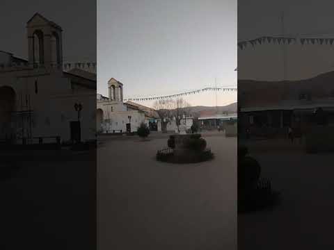 La plaza de San José en Catamarca, Argentina
