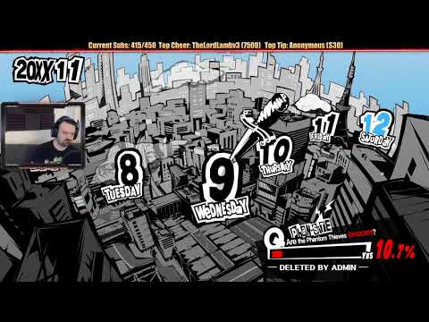 Persona 5 playthrough pt412 - Calling Card Plans, Delayed?