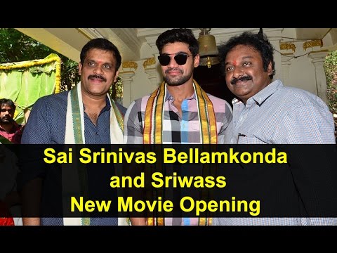 Sai Srinivas Bellamkonda And Sriwass New Movie Opening